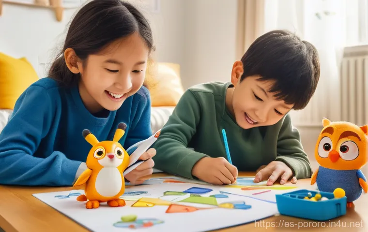 뽀로로의 새로운 캐릭터 등장 - A heartwarming scene on Pororo's snowy island. Pororo, Crong, Eddy, Poby, Loopy, Petty, and Harry ar...